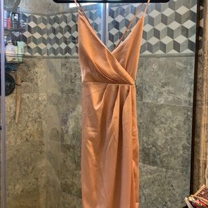 Rose Gold Tobi Designer Dress